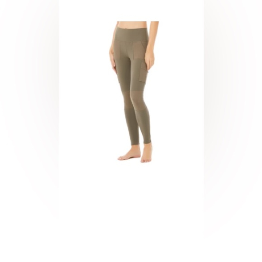 ALO High Waist Cargo Legging Olive Small
